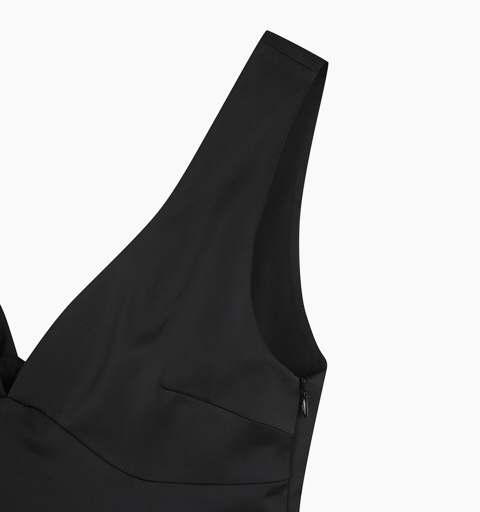 Black elegant top - sisley k top - Black | Sisley K image number 5